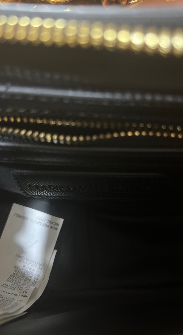 Orijinal Valentino Zincir Detaylı  Deri Kadın Çanta - Görsel 4