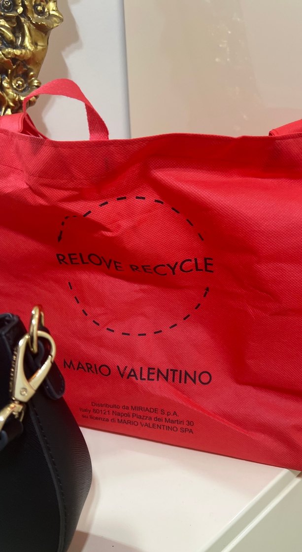 Orijinal Valentino Zincir Detaylı  Deri Kadın Çanta - Görsel 5