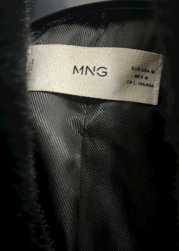 Mango Siyah Midi Boy Kadın Kürk - Görsel 2