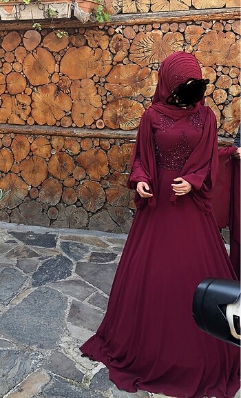 Bordo abiye