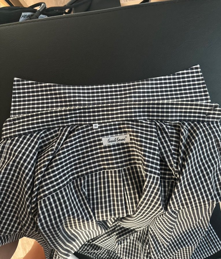 Gri Kareli Uzun Kollu Erkek Gömlek - Görsel 4