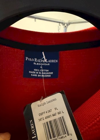 Kırmızı Erkek Uzun Kollu üst - Görsel 3