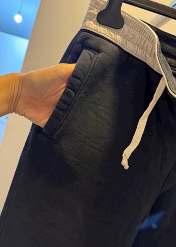 Erkek Koyu Lacivert Rahat Kesim Eşofman Altı - Görsel 3