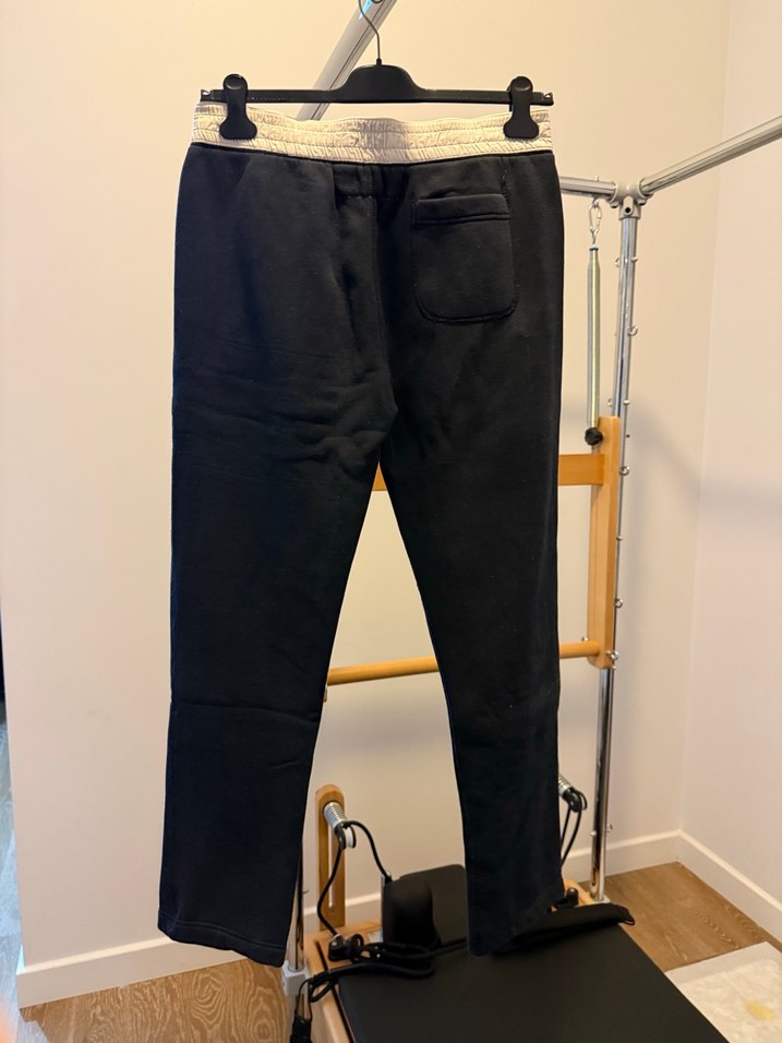 Erkek Koyu Lacivert Rahat Kesim Eşofman Altı - Görsel 5