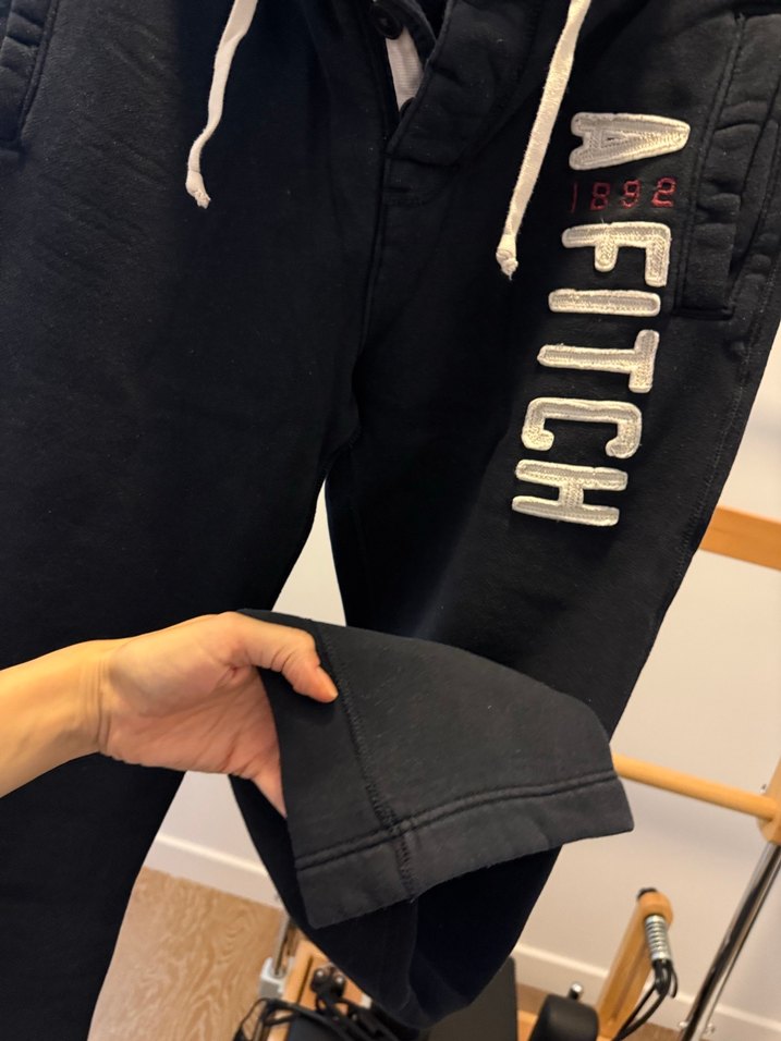 Erkek Koyu Lacivert Rahat Kesim Eşofman Altı - Görsel 4