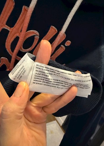 Kadın Lacivert Kapüşonlu Sweatshirt - Görsel 4