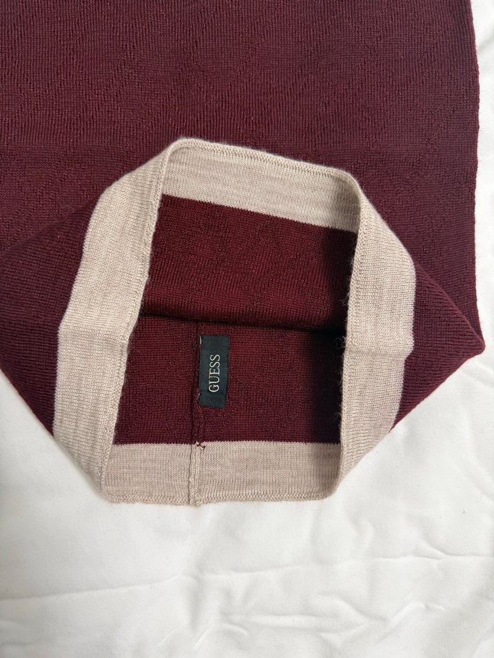 Bordo Düz Boyunluk - Görsel 4