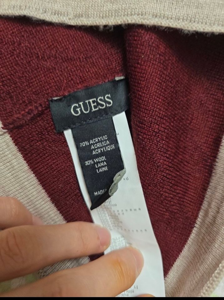 Bordo Düz Boyunluk - Görsel 5