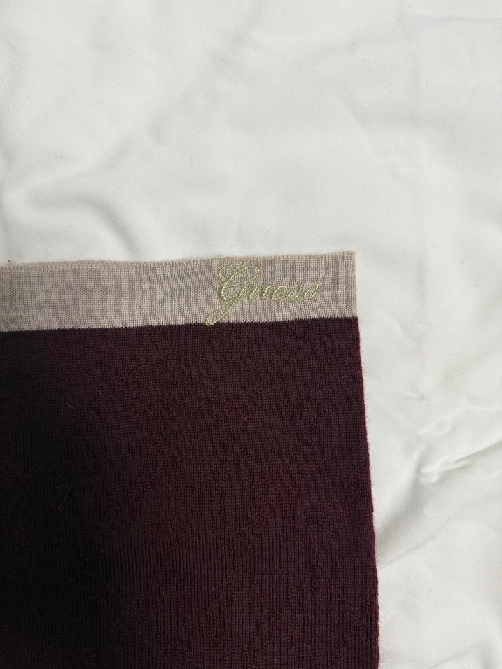 Bordo Düz Boyunluk - Görsel 3