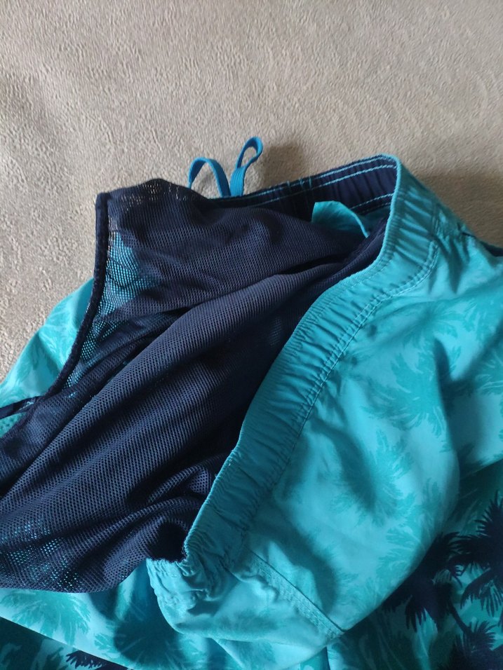 lcvakiki erkek Mavi Renkli Kısa Bağcıklı Mayo - Görsel 5