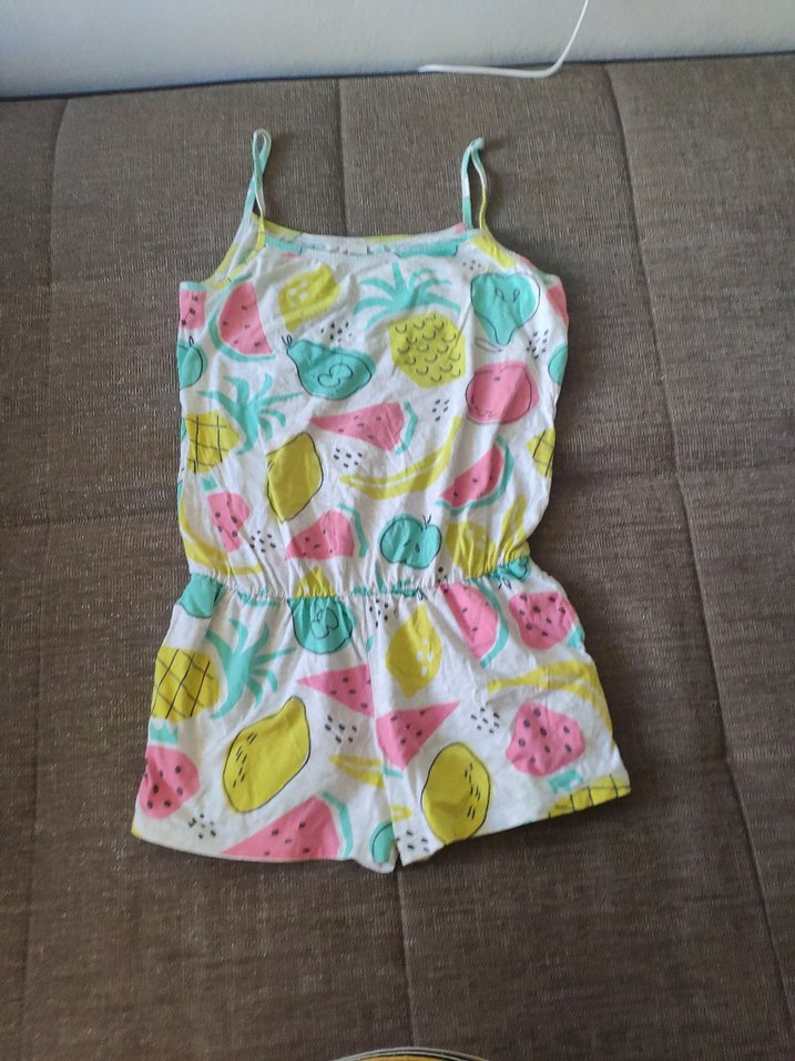 Pastel Renkli Askılı Tulum - Görsel 4