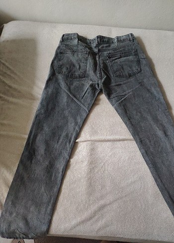 Trendyol gri Erkek Denim Pantolon Regular Fit - Görsel 5