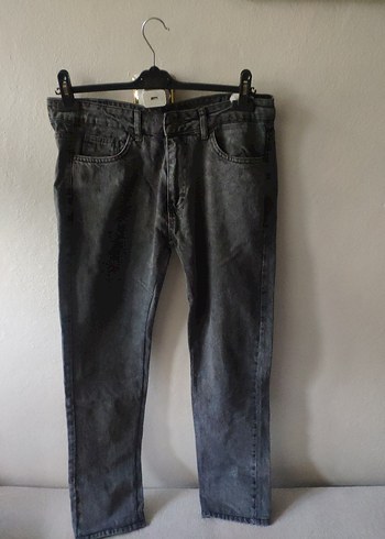 Trendyol gri Erkek Denim Pantolon Regular Fit - Görsel 2