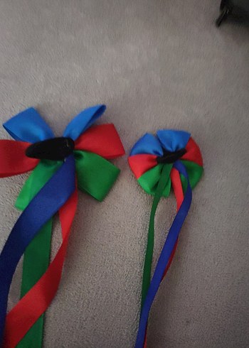 Çok Renkli Nakışlı Çocuk Kurdeleleri - Görsel 5