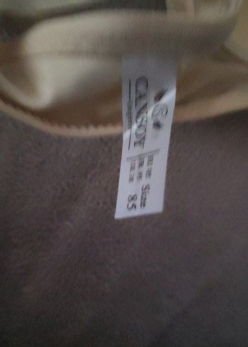 Bej Minimalist Sütyen Cansoy - Görsel 4