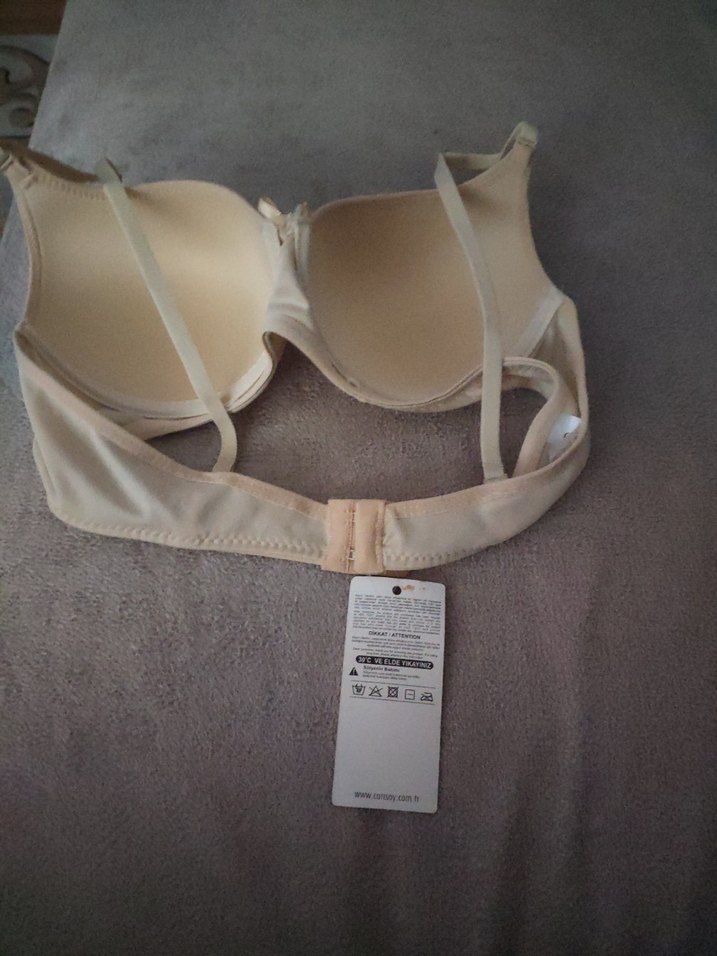 Bej Minimalist Sütyen Cansoy - Görsel 5