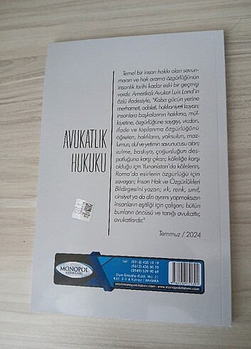 Hmgs monopol avukatlık hukuku ders kitabı