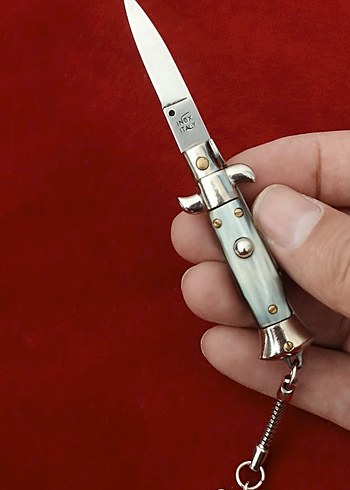 inox orjinal mini sustalı anahtarlık - Görsel 6