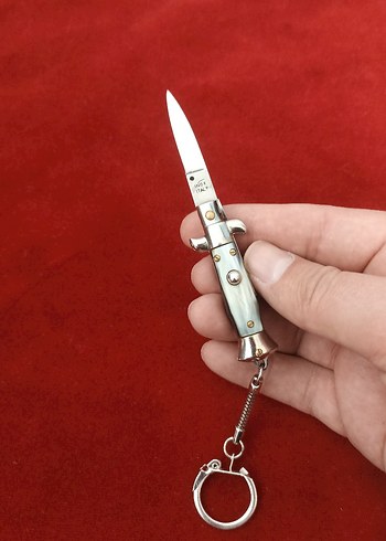 inox orjinal mini sustalı anahtarlık - Görsel 3