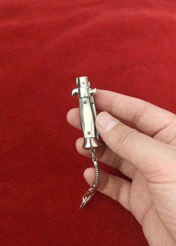 inox orjinal mini sustalı anahtarlık - Görsel 4