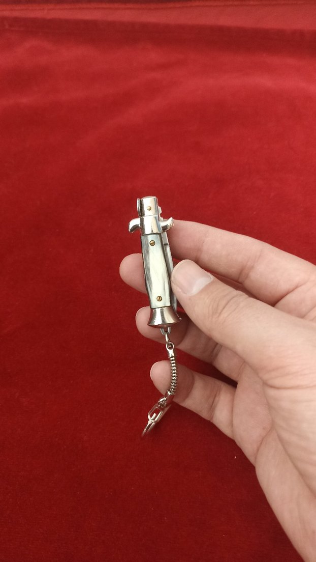 inox orjinal mini sustalı anahtarlık - Görsel 4