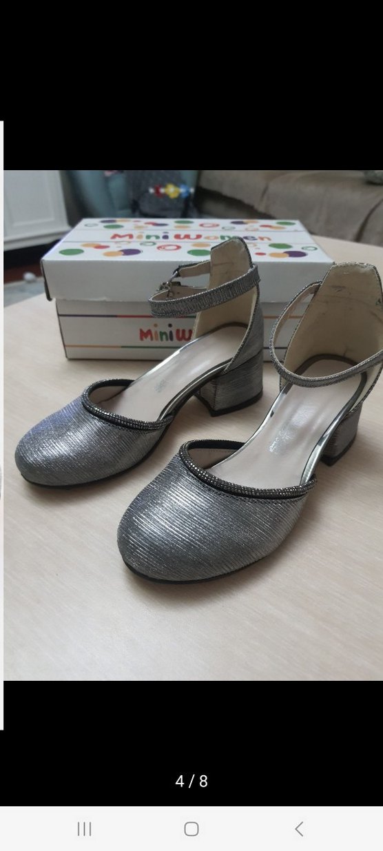 Topuklu Kız Çocuk Ayakkabı - Görsel 4