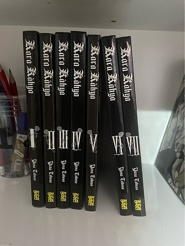 Black butler Kara kahya set 1-7 toplu satıyorum