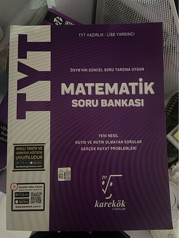 Tyt matematik soru bankadı karekök yayınları
