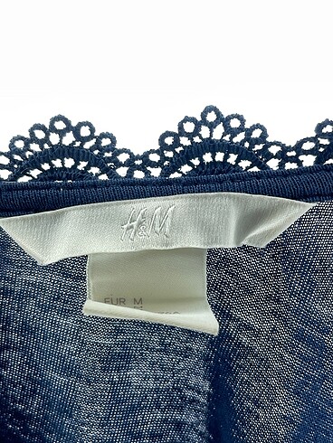 m Beden lacivert Renk H&M Bluz %70 İndirimli.