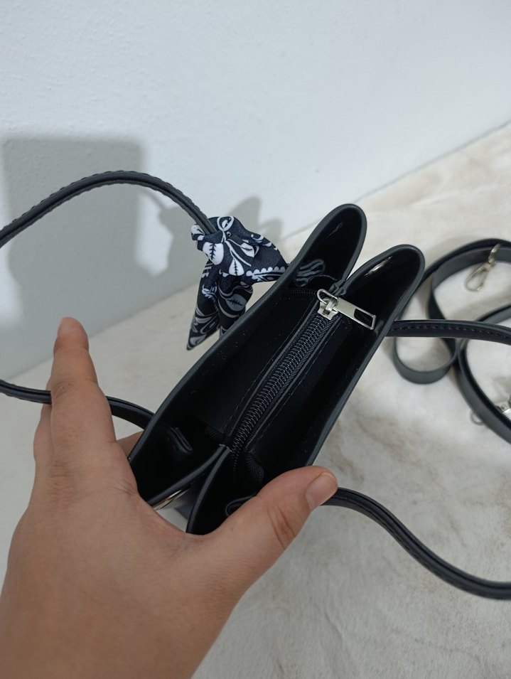 bayan çanta kol çantası el çantası deri çanta süet çanta - Görsel 2