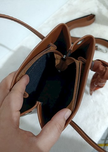 bayan çanta kol çantası el çantası deri çanta süet çanta - Görsel 5