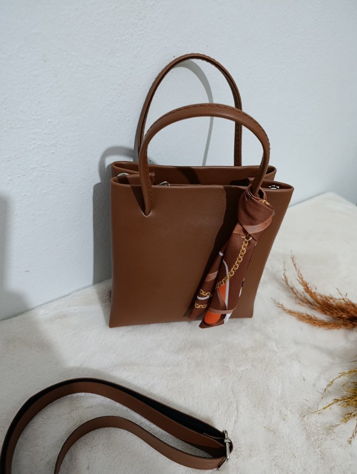 bayan çanta kol çantası el çantası deri çanta süet çanta - Görsel 2