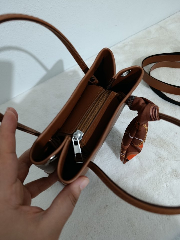 bayan çanta kol çantası el çantası deri çanta süet çanta - Görsel 4