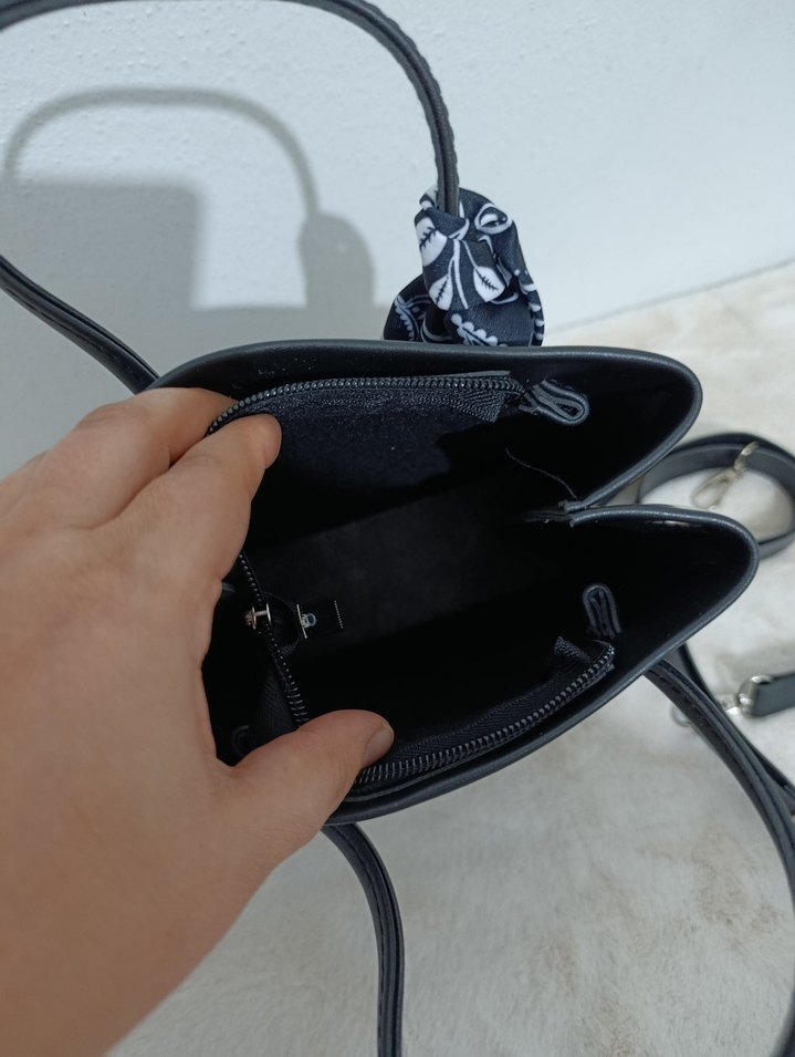 bayan çanta kol çantası el çantası deri çanta süet çanta - Görsel 3