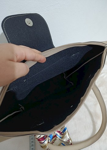 büyük boy çanta bayan çanta kol çantası el çantası deri çanta - Görsel 6