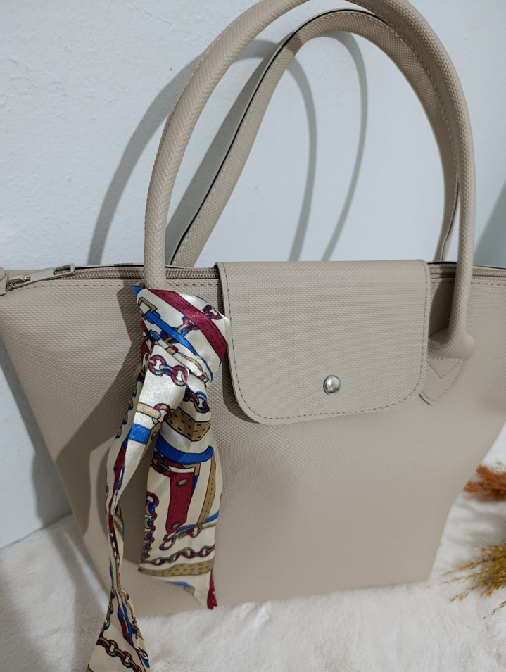 büyük boy çanta bayan çanta kol çantası el çantası deri çanta - Görsel 2