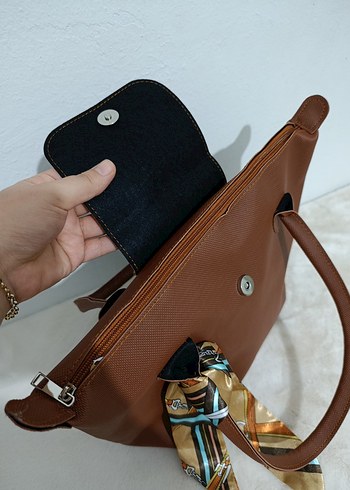 bayan çanta kol çantası el çantası deri çanta süet çanta - Görsel 3