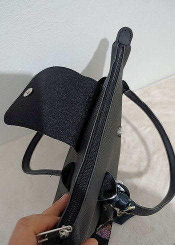 bayan çanta kol çantası el çantası deri çanta süet çanta - Görsel 4