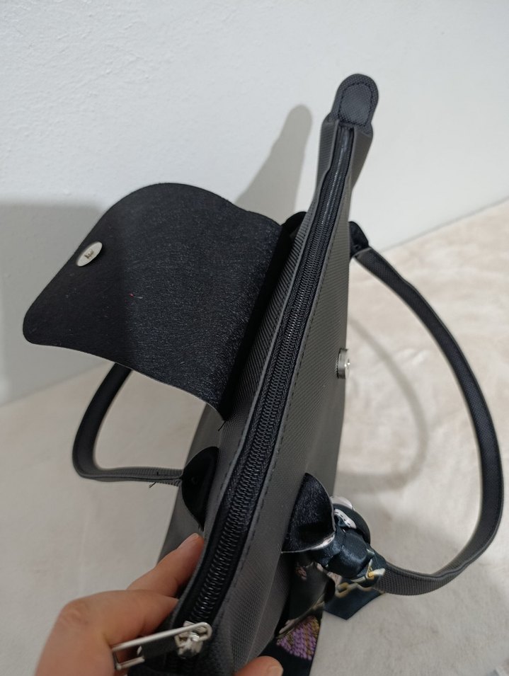 bayan çanta kol çantası el çantası deri çanta süet çanta - Görsel 4