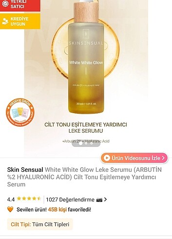 Skin sensual leke serumu