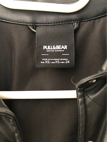 xs Beden Pull&Bear Deri Ceket