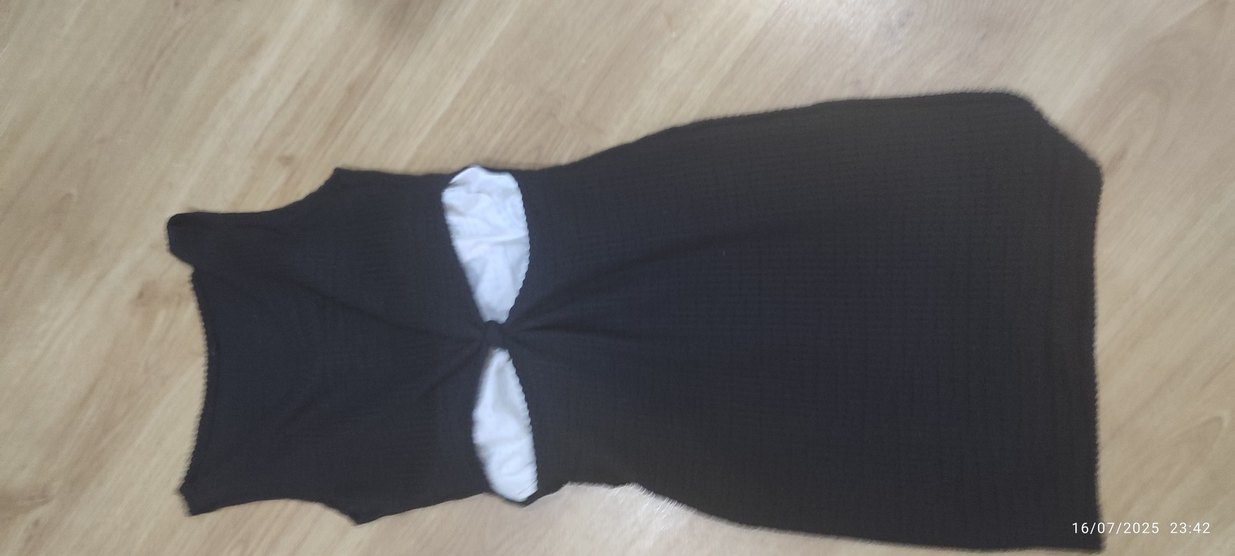 Siyah Kadın elbise - Görsel 2