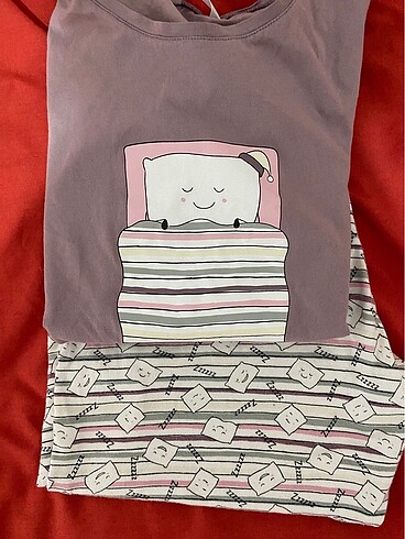 s Beden penti uzun pijama