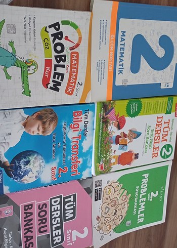 2. Sınıf Matematik ve Ders Kitapları Seti