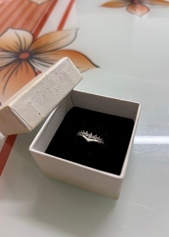 Pandora Kadın Beyaz Taşlı Yüzük - Görsel 2