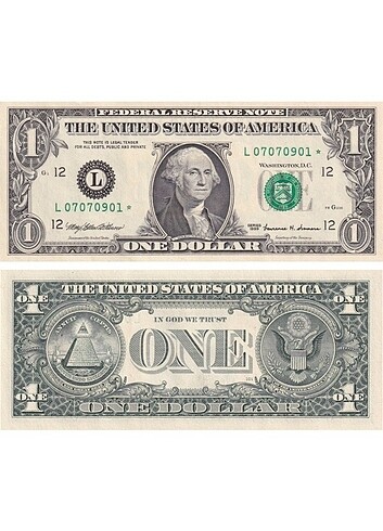 Amerika Birleşik Devletleri, 1 Dolar (1999) Replacement Çil 5 3 