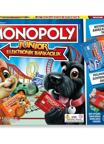 Monopoly junıor elektronik bankacılık oyunu 