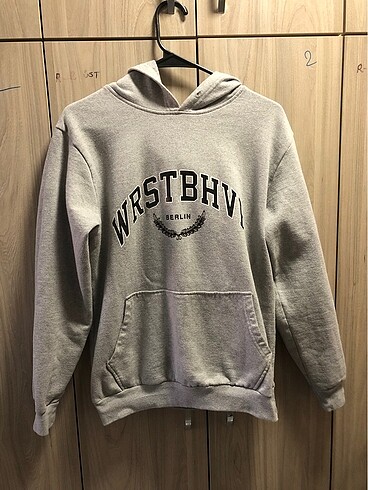 Gri sweatshirt