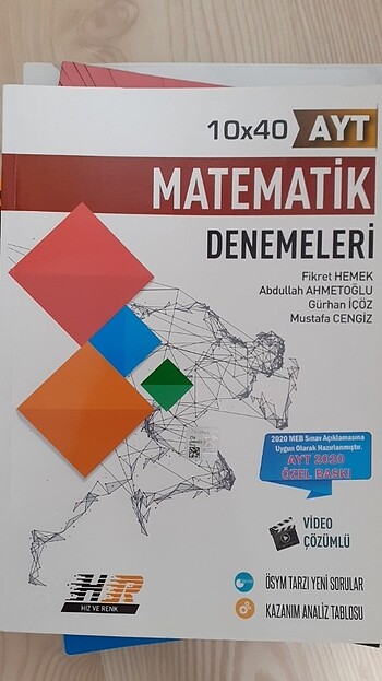 Ayt matematik denemesi 