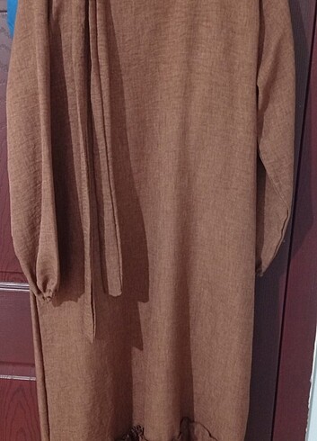 Yazlık keten elbise
